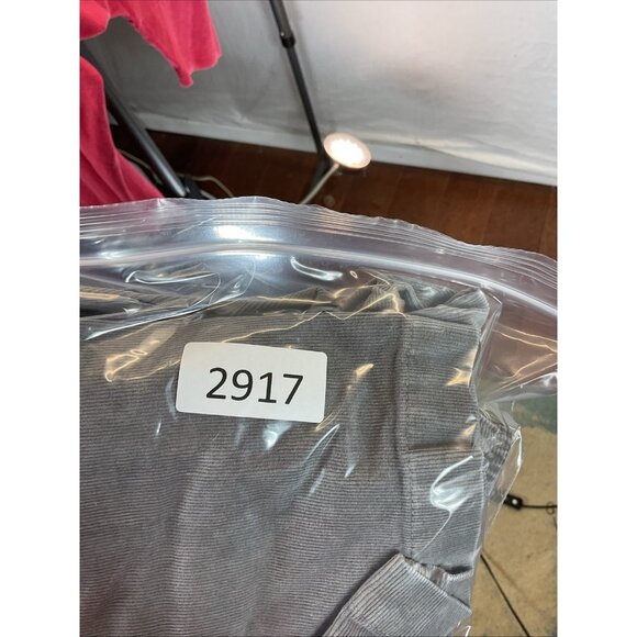 Vuori Men's Corduroy Optimist‎ Pants Elastic Drawstring Waistband Gray Size S - Picture 12 of 12